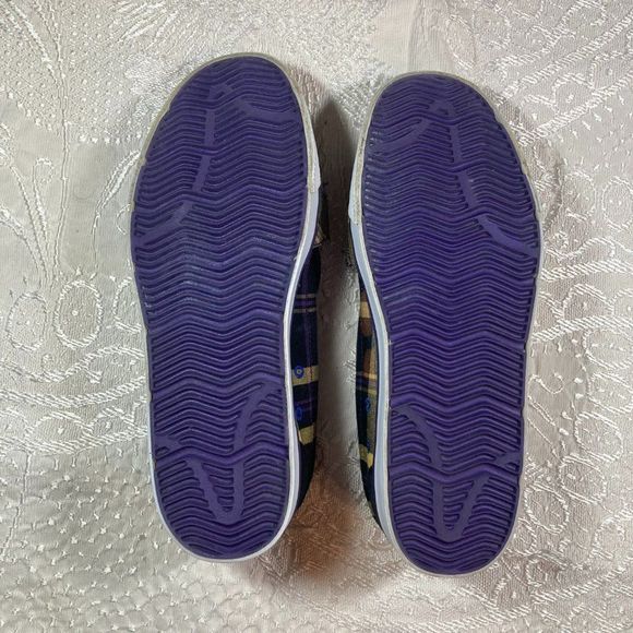 Nike Plaid Canvas Womens Slip on Sneakers Size 8 - Picture 6 of 7
